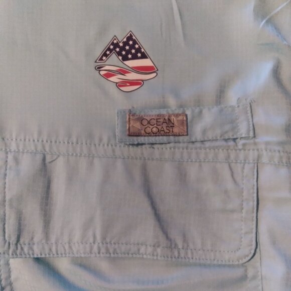 Two shirts - Size Large - Ocean Coast Fishing Shirts - Good condition - Picture 7 of 8